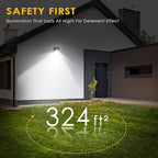 30W LED Wall Pack Light with Dusk to Dawn Sensor, 3600LM, 5000K Daylight, 120Vac Led Porch Lights, IP65 Waterproof Outdoor Security Lighting for Garage Warehouse Garden, ETL Certified, 6 Pack