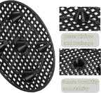 15 PCS Plant Level Pot Elevator, 12 inch Plastic Potted Plant Stands, Large Patio Planter Riser Holder, Deck Floor Protector to Prevent Rot Damage, Plant Trivet for Indoor Outdoor Garden