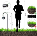 FEED GARDEN Adjustable 32 Inch Shepherd Hooks Rust Resistant Steel Shepard Hooks for Outdoor Hanging Lanterns, Bird Feeders, Solar Lights, Weddings Decor 8 Pack