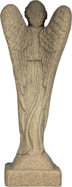 Emsco Group 2260-1AZ Morning Angel Statue – Natural Sandstone Appearance – Made of Resin – Lightweight – 29” Height