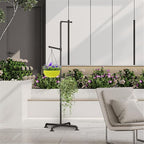 Plant Hanger Indoor,Corner Hanging Plant Stand,Heavy Duty Metal Hanging Plant Holder for Indoor Plants,Living Room,Balcony,Bedroom,Garden