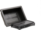 Planters 2-Pack Brown Recycled Plastic Rectangular Bonsai Pots, 14 Inch
