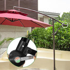 Cantilever Umbrella Parts, Adjustable Patio Umbrella Replacement Parts Umbrella Stand Parts, Suitable for Courtyard Garden and Beaches Umbrella Holder Outdoor Patio Umbrella Holder Rocking Handle