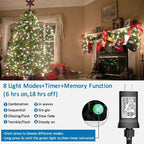 String Lights 500 LED, 165ft Waterproof Outdoor Plug-In, White