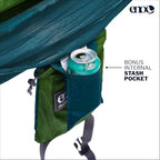 ENO, Eagles Nest Outfitters DoubleNest Lightweight Camping Hammock, 1 to 2 Person, Special Edition Colors, ATC