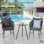 1 Pack Metal Outdoor Side Table Small Outside Round End Table for Patio Modern Accent Garden Corner Table for Small Spaces, Balcony, Porch, Weather-Resistant, Plant Stand Indoor, Mixed Mosaic