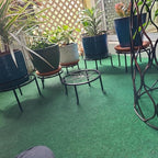 5 Pack Metal Plant Stands for Multiple Plant,Heavy Duty Flower Pot Stands for Outdoor Indoor Plants,Rustproof Iron Round Pot Shelf for Planter