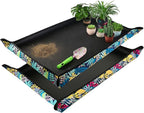 2PCS 43.5"x 29.5" Extra Large Repotting Mat for Indoor Plants Transplanting and Mess Control Gardening Gifts for Women Men