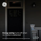 GE LED+ Motion Sensor LED Light Bulbs, 12W, Outdoor Security Lights, A21, Warm White (2 Count)(Pack of 4)