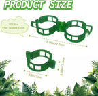 OJYUDD 300 Pcs Plant Support Clips,Plastic Tomato Clips,Plant Support Clips,Garden Vine Clips for Climbing Plants,Tomato,Grape,Plants Stalks (Green)