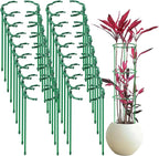 36 Pack Plant Support Stakes Sets - Versatile Plant Cages, Stackable Garden Flower Support， Small Plant Stakes for Indoor Plants,Tomato,Monstera, Peony, Hydrangea, Climbing Plants