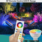 Spotlights: 12V RGB+CCT Low Voltage Landscape Lights, Die-Cast Aluminum, 5W