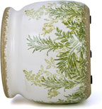 Flower Pot,Vintage Ceramic Pot for Planter with Drainage Holes, 6.29 inch Ice Crack Glazed Indoor Planters Pot for Indoor,Tucan Home Decor,Gardening Gifts (French Country)