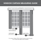 Sun Zero Marina Indoor/Outdoor UV Protectant Energy Efficient Grommet Curtain Panel, 54" x 95", White