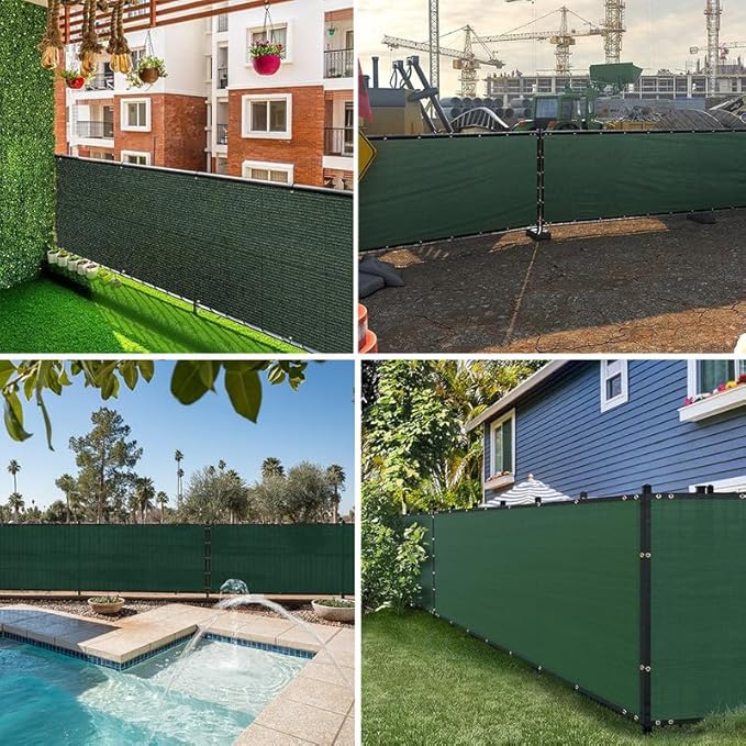 Privacy Fence Screen 6Ft X 98Ft Heavy Duty Outdoor Fencing Panels Windscreen - Image 6