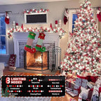 String Lights, 66ft 200 LED Outdoor Waterproof with Timer