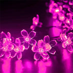 Indoor String Lights, 33 ft 100 LED Pink Cherry Blossom Flower Lights