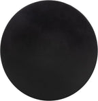 Safavieh Outdoor Athena Black Modern Concrete Round Accent Table