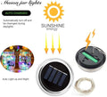 String Lights Solar Mason Jar Lid Lights, 12 Pack, Multicolor, 30 LEDs