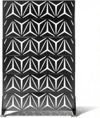 VINGLI Privacy Fence Panels, 72H’’ x 47W’’ Metal Privacy Screen Freestanding, Decorative Privacy Panels for Patio Garden Pool, Outdoor & Indoor (Y-Shaped)