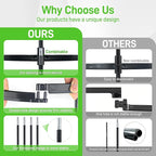 6ft Garden Obelisk Trellis for Climbing Plants-Rustproof Metal Pipe with Heavy Duty Plastic Coated, Garden Outdoor Indoor Potted Plant Support for Clematis Vine Jasmine Support （White）