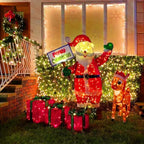 String Lights, 1200 LED Warm White, 315 ft with 8 Modes and Remote