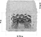 Solar Brick Lights-Outdoor Solar Lights for Yard-Solar Brick Landscape Path Light 6 Pack LED Light Brick Garden Decor for Pathway Patio Walkway Backyard Decoration, DS-XBZ-1-1-1