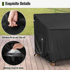 MR.COVER 2-Seater Patio Loveseat Cover, Patio Furniture Covers Waterproof - Image 5