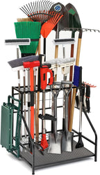 Garden Tool Organizer for Garage, Garden Tool Rack, Yard Tool Holder for Garage by Kingarage