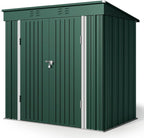 Gizoon 6' x 4' Outdoor Storage Shed - Image 9