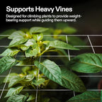 VIVOSUN 5 x 30 ft. Plant Trellis Netting, Heavy-Duty Polyester Grow Net, Garden Trellis Netting with Square Mesh for Climbing Plants, Vegetables, Fruits, and Flowers, 4-Pack
