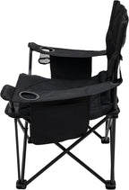 ALPS Mountaineering King Kong Camping Chairs for Adults with Mesh Cup Holders and Pockets, Built Durable and Reliable with Compact Foldable Steel Frame