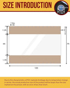 FoundGo 7'H x 10'W Vinyl Curtains - Image 2