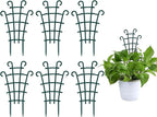 Indoor Small Trellis, 6Pcs Plant Trellis for Climbing Plants Trellis for Potted Plants Stackable Plastic Pot Plant Support Trellis for Indoor Outdoor Hoya Vines Pothos Houseplants