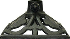TIKI Cast Iron Torch Stand/Heavy-Duty Freestanding & Weather-Resistant_Torch Base for Patio, Garden, Deck & Backyard/Fits Torch Poles 0.75" to 1.25" – 9" x 9", Black (Pack of 4)