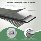 Raised Garden Bed Kit, 5x2x1 ft Galvanized Planter Box Outdoor with Safety Edging, Large Metal Raised Beds for Gardening Vegetables Flower Fruits (Volcanic Ash)