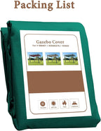 SCOCANOPY Replacement Cover Compatible with Home Depot Hampton Bay Pergola # GFM00467F,GFM00469A,(Forest Green)
