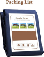 SCOCANOPY Ripstop Replacement Cover Compatible with Home Depot Hampton Bay Pergola # GFM00467F,GFM00469A,(Navy Blue)