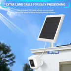 Solar Panel Outdoor for Ring (white-8pack)