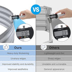Land Guard 2Pcs Galvanized Raised Garden Bed Kit, 10×4×1ft Galvanized Planter Raised Garden Boxes Outdoor, Oval Large Metal Raised Garden Beds for Vegetables…………