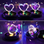 String Lights, Solar Mason Jar Hanging Lights, 12 Pack, Multicolor