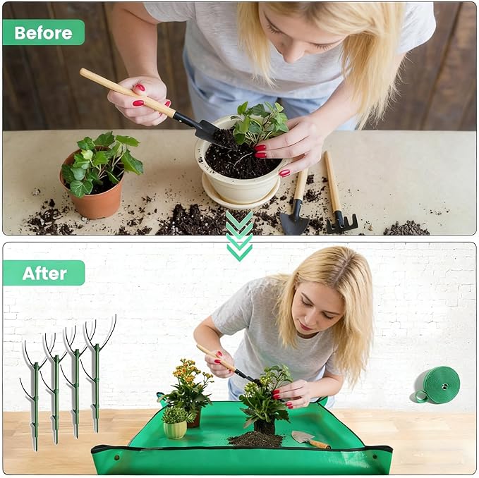Monstera Plant Support Stakes Indoor - 10-Pack Stackable Tall Plant Sticks for Climbing Plants Stem Support - Durable Trellis Garden Poles for Outdoor Gardening
