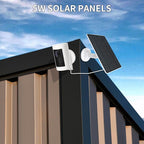 2-Pack 5W 6V Solar Panel for Ring Camera, Solar Charger Compatible with Spotlight Cam Plus/Pro(Battery), Stick Up Cam/Pro Spotlight Battery, 13FT Cable with Ring Barrel Adapter to USB-C