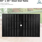 MFSTUDIO Outdoor Patio Dining Table - Image 7