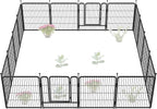 FXW Garden Fence Outdoor for The Yard – 32in x 36.4ft Heavy Duty Metal Animal by FXW