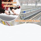 Artpuch Outdoor Pergola Shade Cover 7' X 24' Sun Shade Cloth with Grommets, 90% UV Protection Canopy Patio Privacy Screen (Customized Available) GN107, White