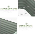 Galvanized Raised Garden Bed, Outdoor Planter Bed, Metal Planter Box for Gardening and Planting,4x2x1.5ft, Light Green