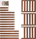 3 Tiers Plant Stand Indoor,Wood Plant Stands for Indoor Plants Multiple,Corner 3 Steps Ladder Plant Shelf High Low Flower Stand Planter Display Rack for Patio Balcony Living Room