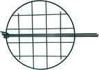 Plant Cages Supports Set of 5, Alloy Steel, 12-Inch Top Ring