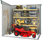 Bealife 6' x 4' Outdoor Storage Shed Clearance, Metal Outdoor Storage Cabinet - Image 7